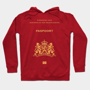 Netherlands passport Hoodie